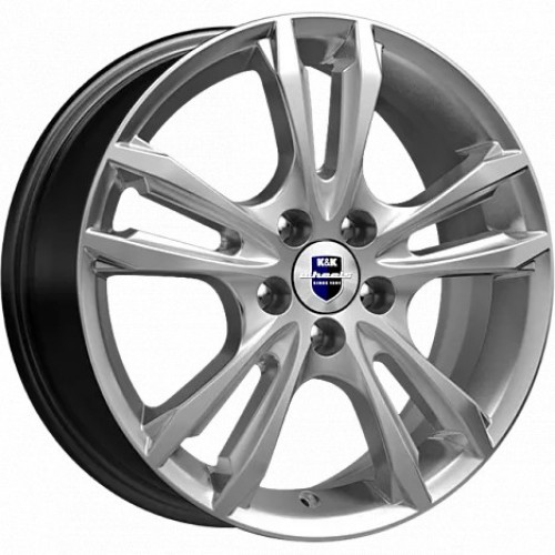 Диск 6x16 5x114,3 ET43 D67.1 КиК Samara-оригинал (КС866) Сильвер SK