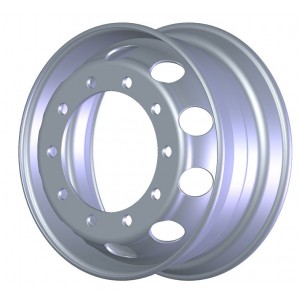 Колесо дисковое SRW(TOPU) 9.00x22.5 10x335 ET175 D281 T13 (4250кг) Silver