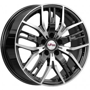 Диск 7x17 5x100 ET38 D57.1 iFree Аскет блэк_джек