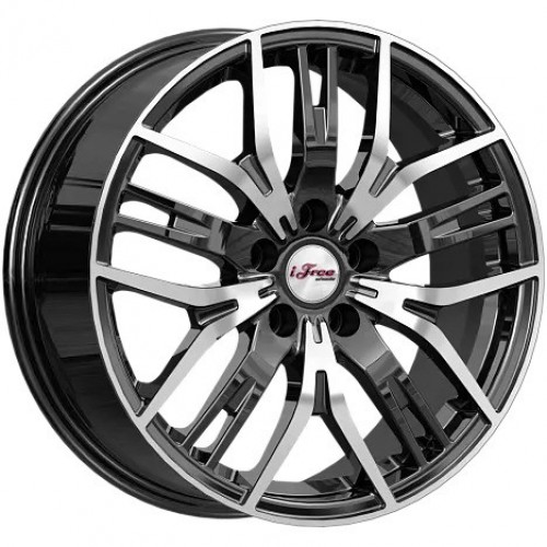 Диск 7x17 5x100 ET38 D57.1 iFree Аскет блэк_джек