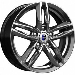 Диск 6x16 5x114.3 ET40 D66.1 КиК SAYAN дарк_платинум