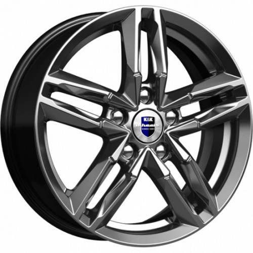 Диск 6x16 5x114.3 ET40 D66.1 КиК SAYAN дарк_платинум