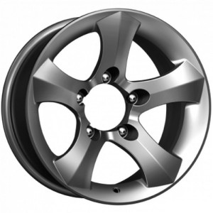 Диск 8x16 5x139,7 ET-20 D110.1 КиК Айсберг (КС662) Дарк платинум