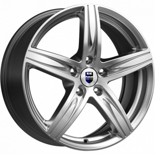 Диск 7.5x18 5x114.3 ET50 D64.1 КиК Андорра дарк-платинум