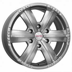 Диск 7.5x17 6x139,7 ET25 D67.1 КиК Окинава (КС635) Дарк платинум