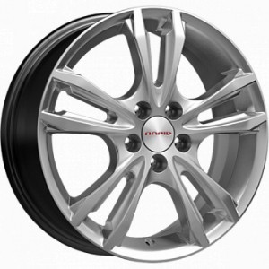 Диск 6x16 4x114.3 ET40 D67.1 КиК Samara сильвер-sk