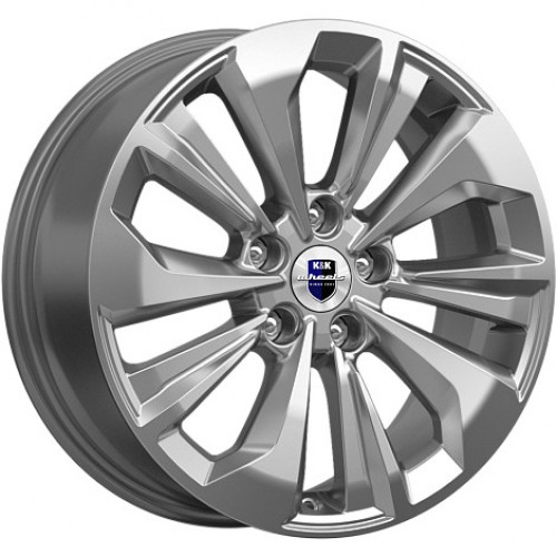 Диск 7x17 5x114.3 ET37 D66.6 КиК Авиор брайт дарк плат