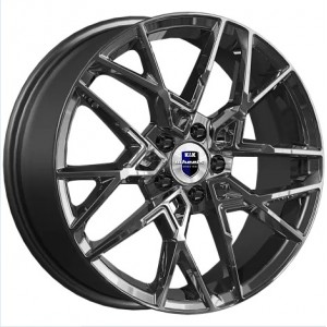 Диск 7.0x18 5x108 ET33 D60.10 КиК Вудроф Темно - серый глянцевый