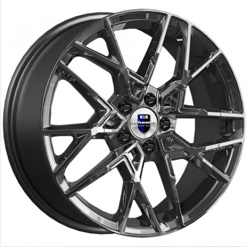 Диск 7.0x18 5x108 ET33 D60.10 КиК Вудроф Темно - серый глянцевый