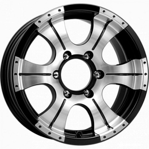 Диск 7x15 5x139,7 ET-5 D110.1 КиК Байконур (КС473) Алмаз-черный