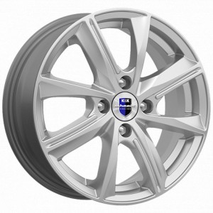 Диск 6.0x15 4x1000 ET35 D67.10 КиК Арнар Насыщенный серебристый