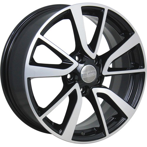 Диск 7.0x17 5x114,3 ET45 D66.1 КиК Nissan Teana (КСr699) Алмаз-черный