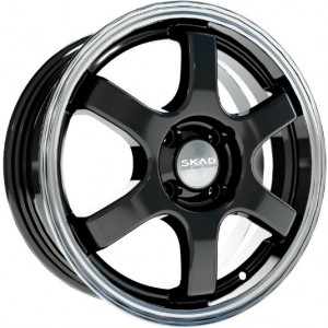 Диск 6x15 4x100 ET38 D67.1 СКАД Киото алмаз-антрацит