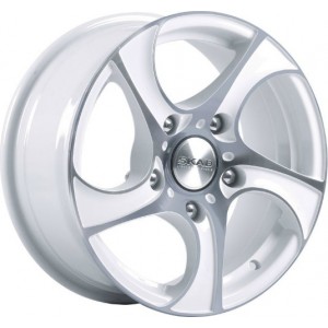 Диск 7x16 5x139,7 ET40 D98.5 СКАД Вихрь Алмаз-белый