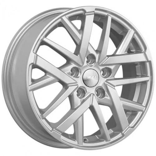 Диск 6x16 5x114.3 ET43 D67.1 СКАД БОСФОР toyota-silver