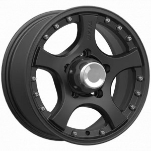 Диск 7.0x16 5x139.70 ET20 D109.70 Скад Титан Черный матовый