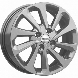 Диск 6.0x15 4x100 ET46 D54.1 Скад KL-320 Графитовый матовый